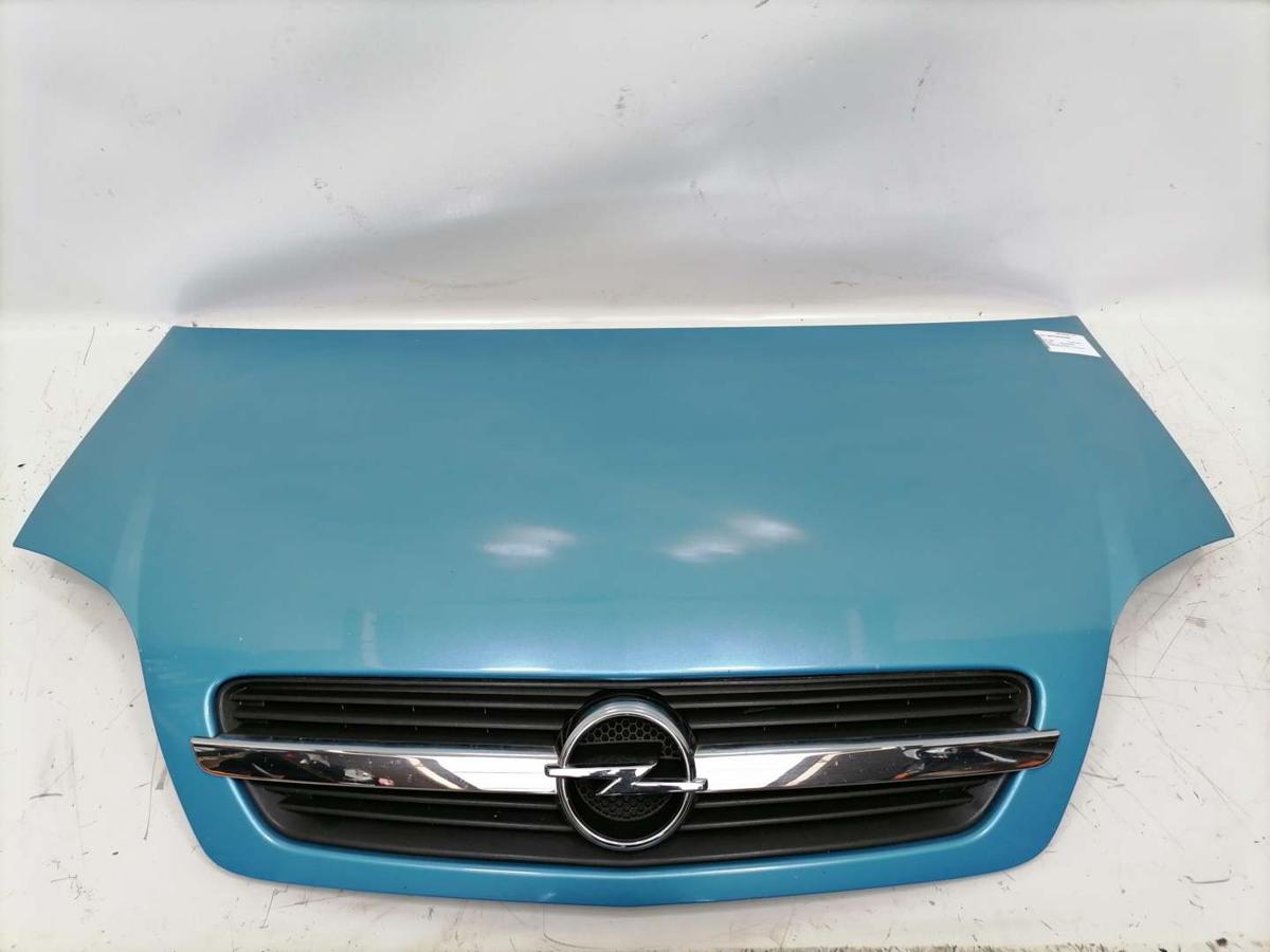 Opel Meriva A original Motorhaube Z20N Breezeblau Bj.2003